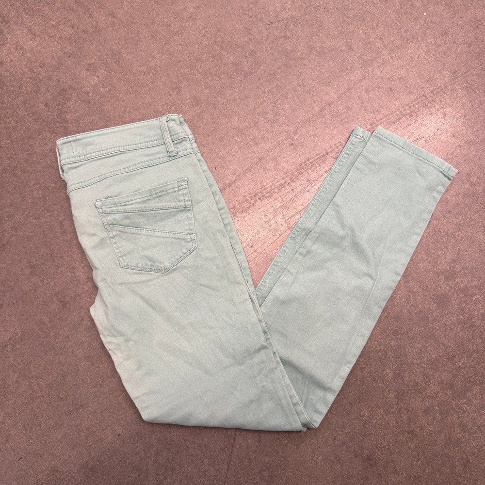 Rue21 Mint Green Skinny Pants Stretch Low Rise 5/6 RN70829 Slim Fit Casual